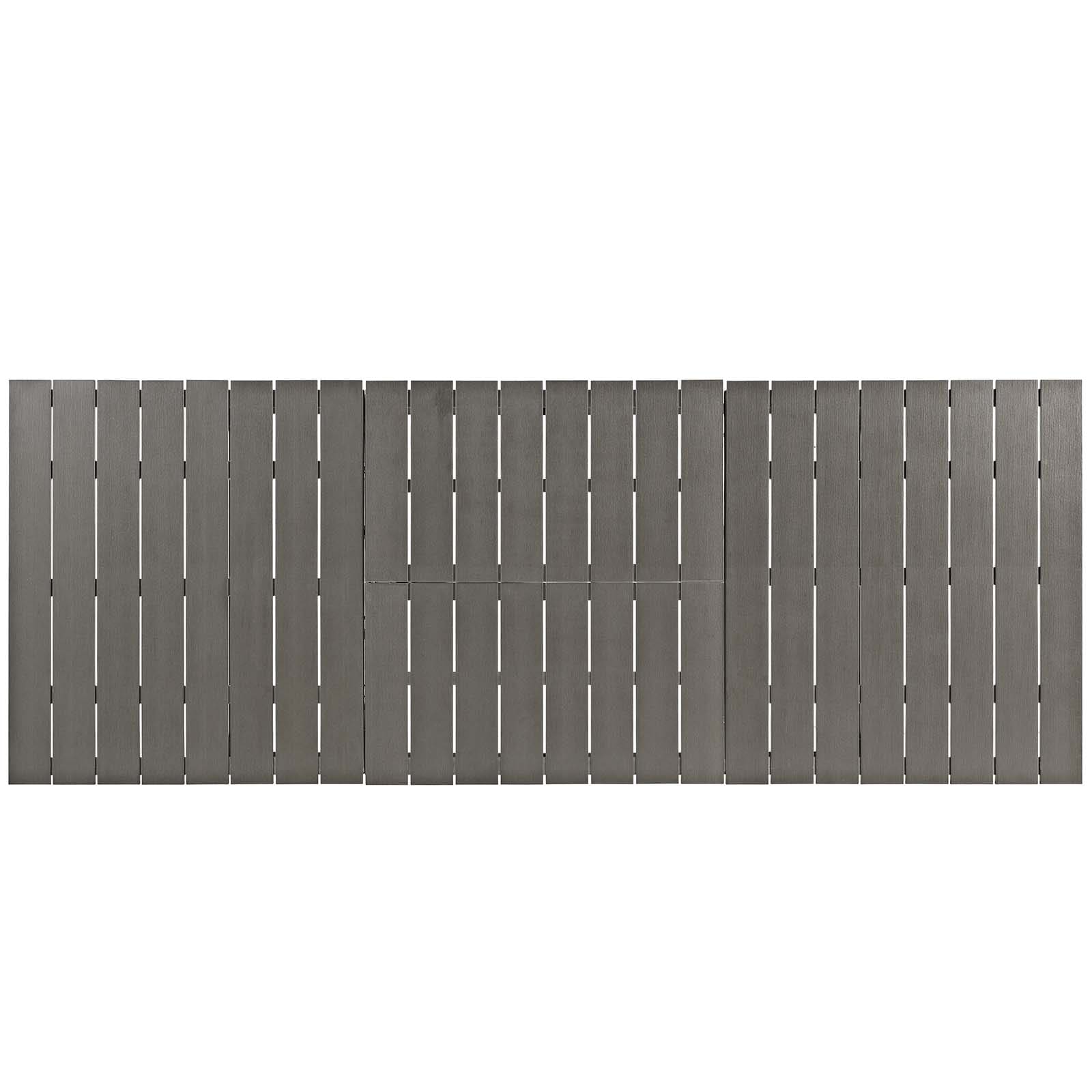 Modway Shore 7 Piece Outdoor Patio Aluminum Outdoor Dining Set- EEI-3200 - EEI-3200 | Outdoor Dining Sets | Modishstore - 8