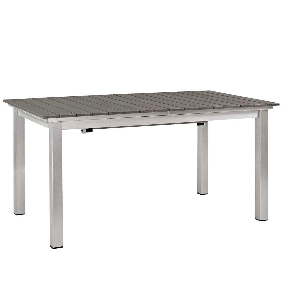 Modway Shore 9 Piece Outdoor Patio Aluminum Outdoor Dining Set - EEI-3202 | Outdoor Dining Sets | Modishstore - 4
