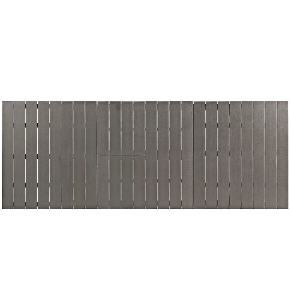 Modway Shore 9 Piece Outdoor Patio Aluminum Outdoor Dining Set - EEI-3202 | Outdoor Dining Sets | Modishstore - 2