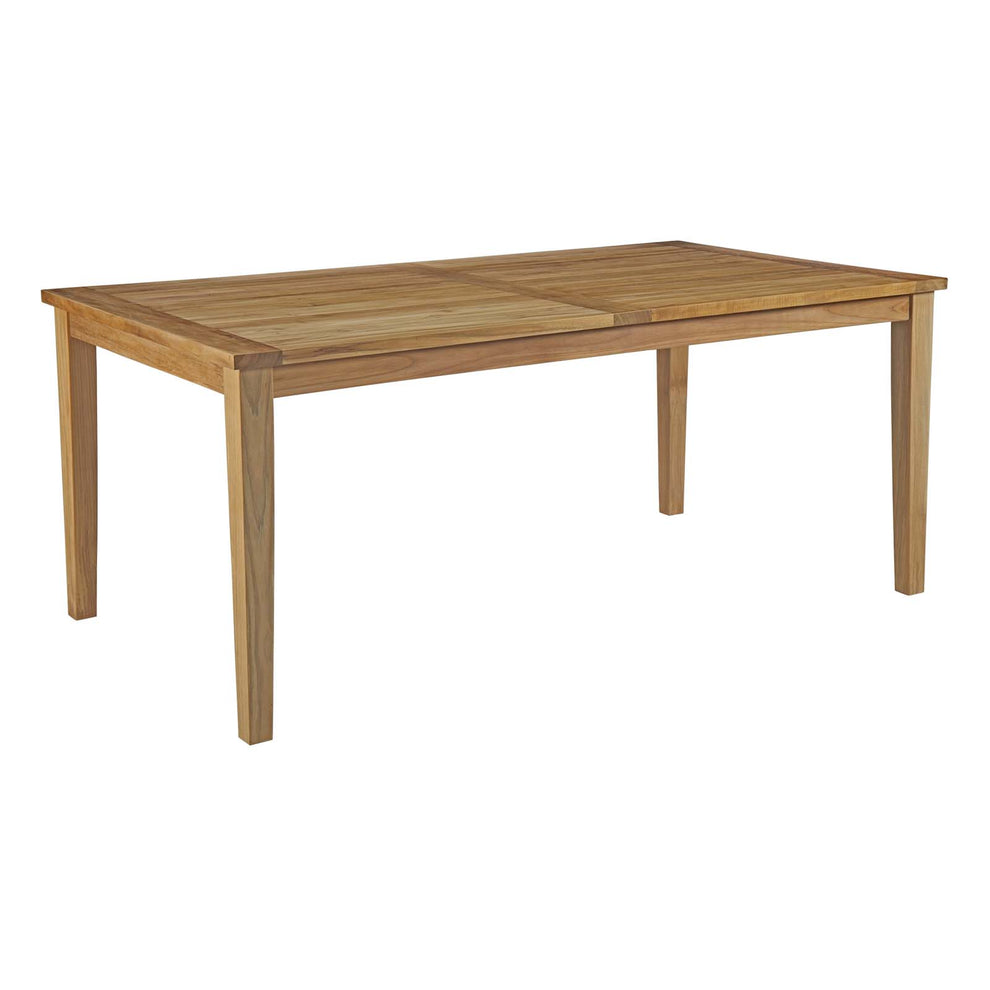 Modway Marina 7 Piece Outdoor Patio Teak Outdoor Dining Set - EEI-3206 | Outdoor Dining Sets | Modishstore - 7