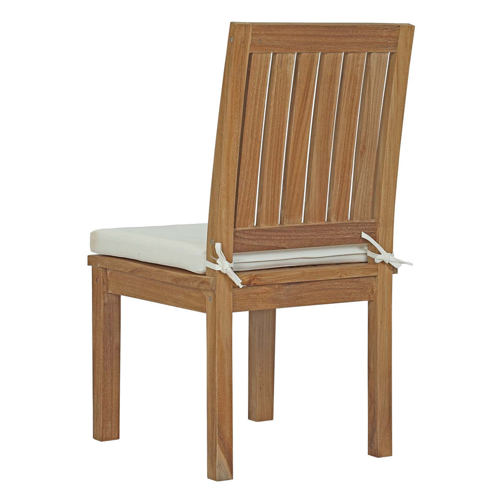 Modway Marina 7 Piece Outdoor Patio Teak Outdoor Dining Set - EEI-3207 | Outdoor Dining Sets | Modishstore - 4