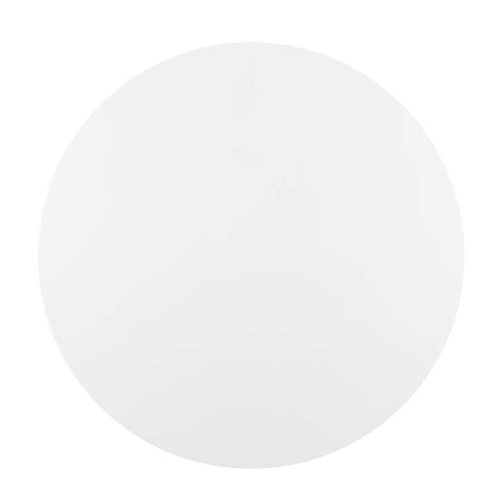 Modway Lippa 60" Round Wood Top Dining Table in Gold White - EEI-3229 | Dining Tables | Modishstore - 3