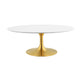 Modway Lippa 42" Oval-Shaped Coffee Table | Coffee Tables | Modishstore-9