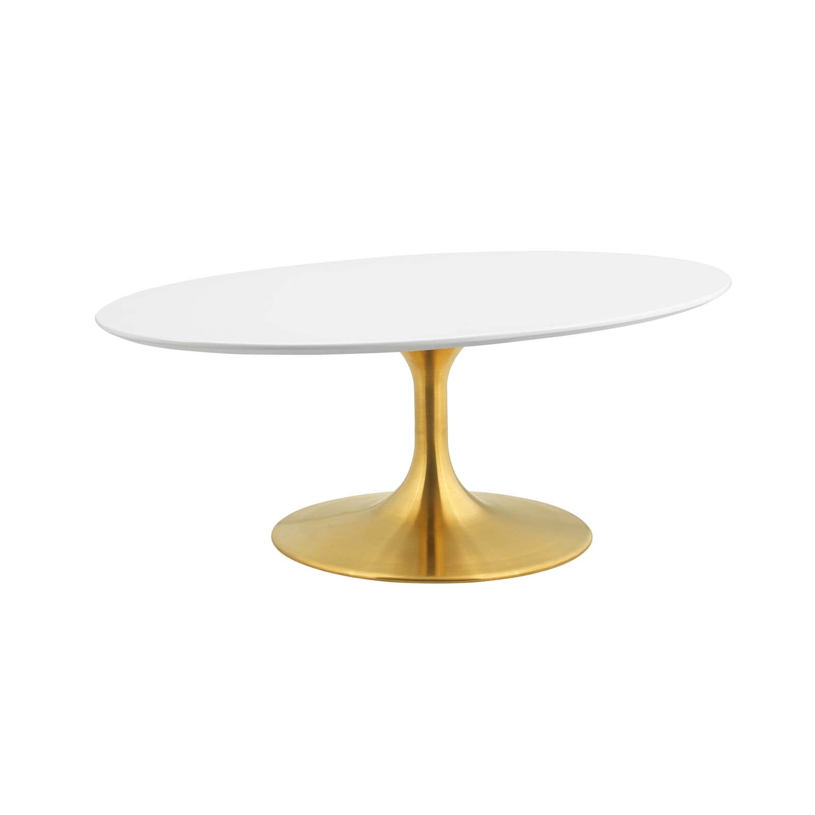 Modway Lippa 42" Oval-Shaped Coffee Table | Coffee Tables | Modishstore-6