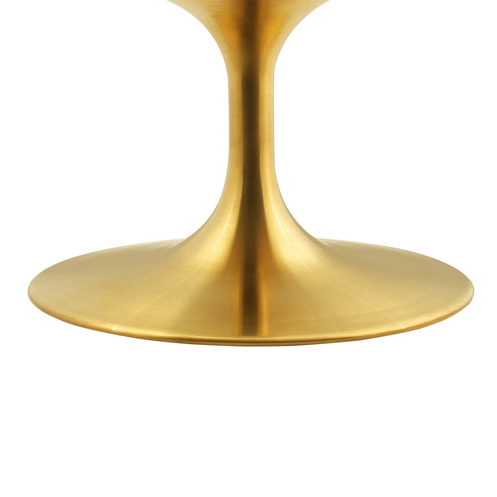 Modway Lippa 36" Coffee Table In Gold White - EEI-3250 | Coffee Tables | Modishstore - 4