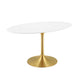 Lippa 60" Oval Wood Dining Table By Modway - EEI-3254 | Dining Tables | Modishstore - 3