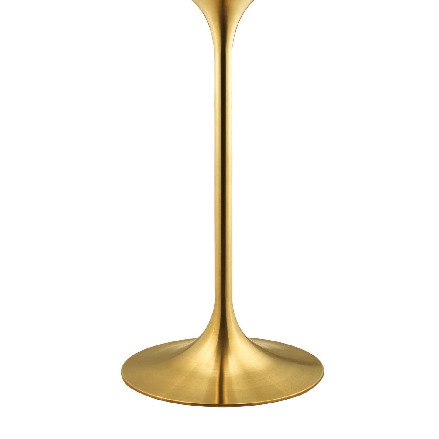 Modway Lippa 28" Bar Table Gold White - EEI-3264 | Bar Tables | Modishstore - 4