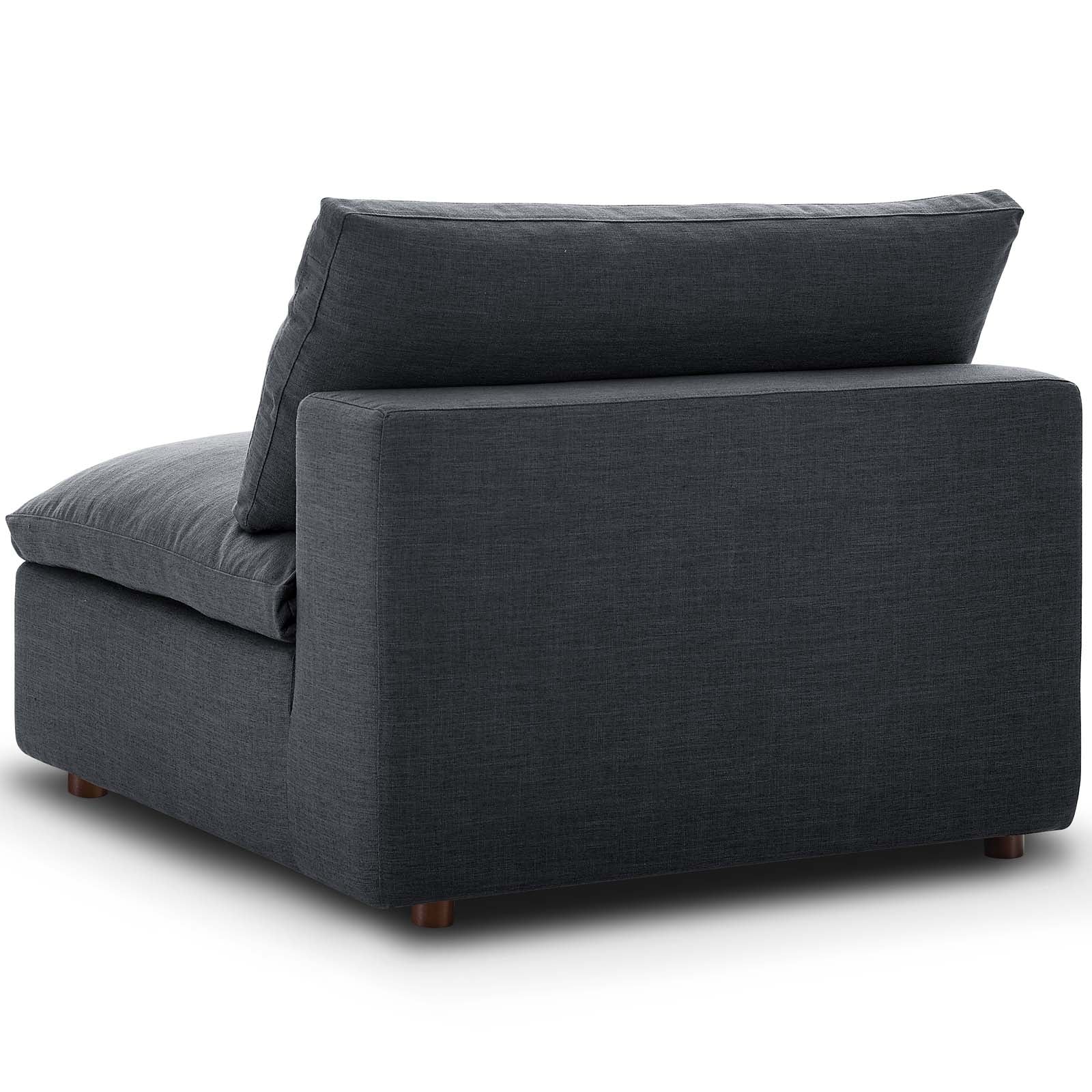 Modway Commix Down Filled Overstuffed Armless Chair | Sofas | Modishstore-11