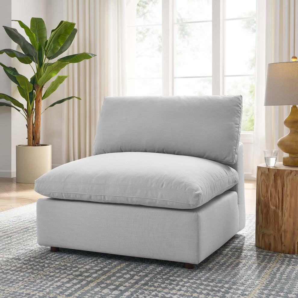 Modway Commix Down Filled Overstuffed Armless Chair - EEI-3270 | Sofas | Modishstore - 31