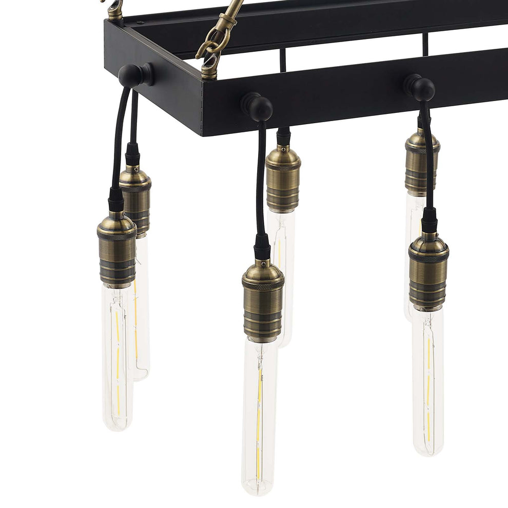 Demarcate Modern Farmhouse Pendant Chandelier By Modway - EEI-3275 | Chandeliers | Modishstore - 4