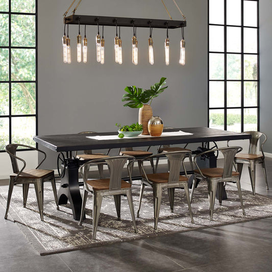 Demarcate Modern Farmhouse Pendant Chandelier By Modway - EEI-3275 | Chandeliers | Modishstore - 1