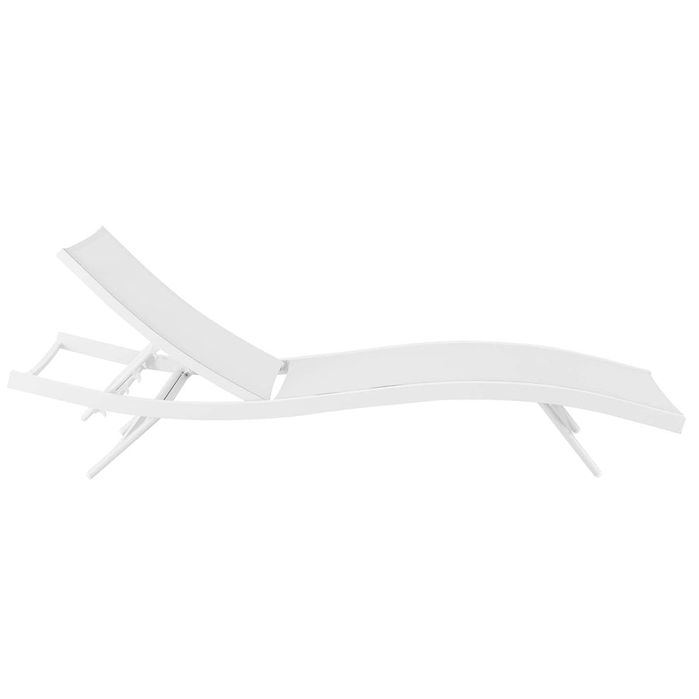 Modway Glimpse Outdoor Patio Mesh Chaise Lounge Chair - EEI-3300 | Outdoor Recliners & Lounge Chairs | Modishstore - 17