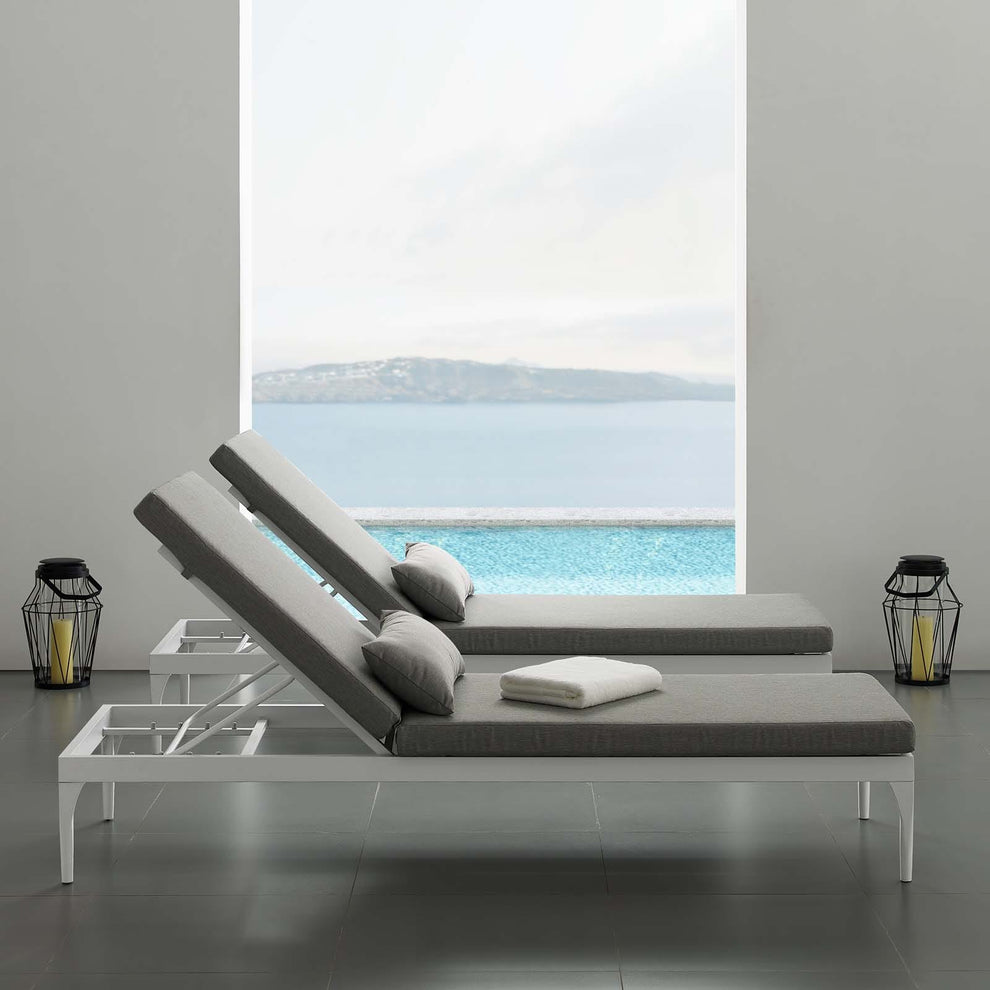 Modway Perspective Cushion Outdoor Patio Chaise Lounge Chair - EEI-3301 | Outdoor Recliners & Lounge Chairs | Modishstore - 9