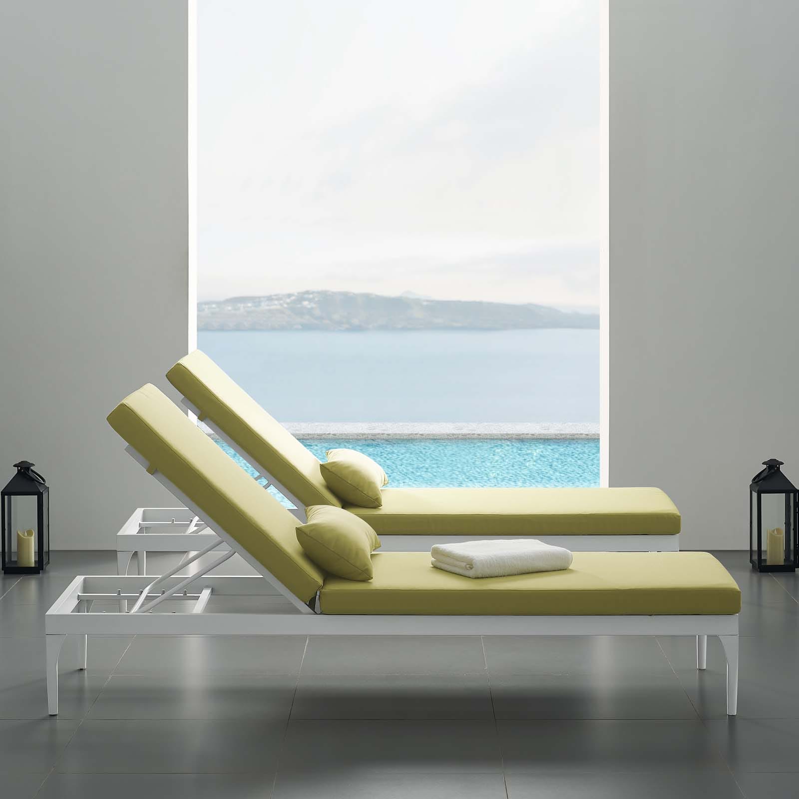 Modway Perspective Cushion Outdoor Patio Chaise Lounge Chair - EEI-3301 | Outdoor Recliners & Lounge Chairs | Modishstore - 22