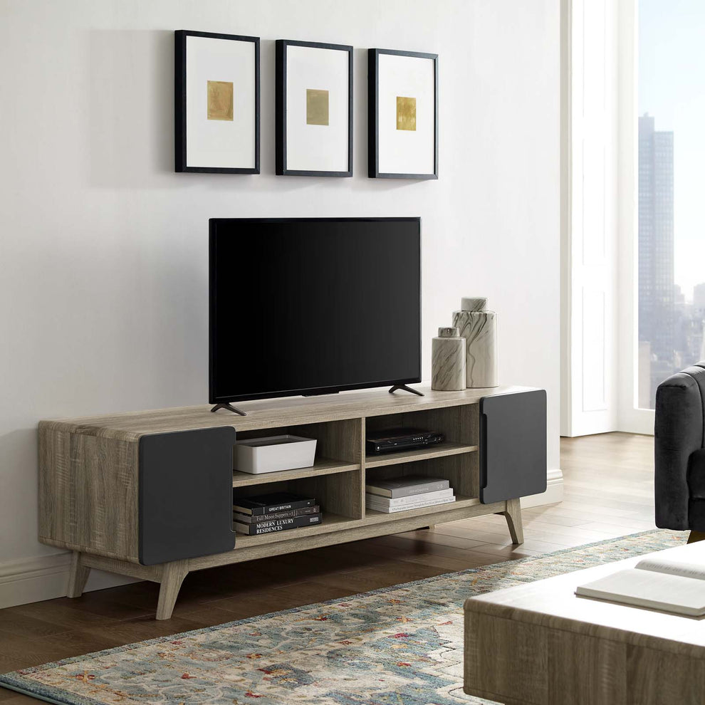 Modway Tread 70" Media Console TV Stand - EEI-3306 | TV Stands | Modishstore - 1