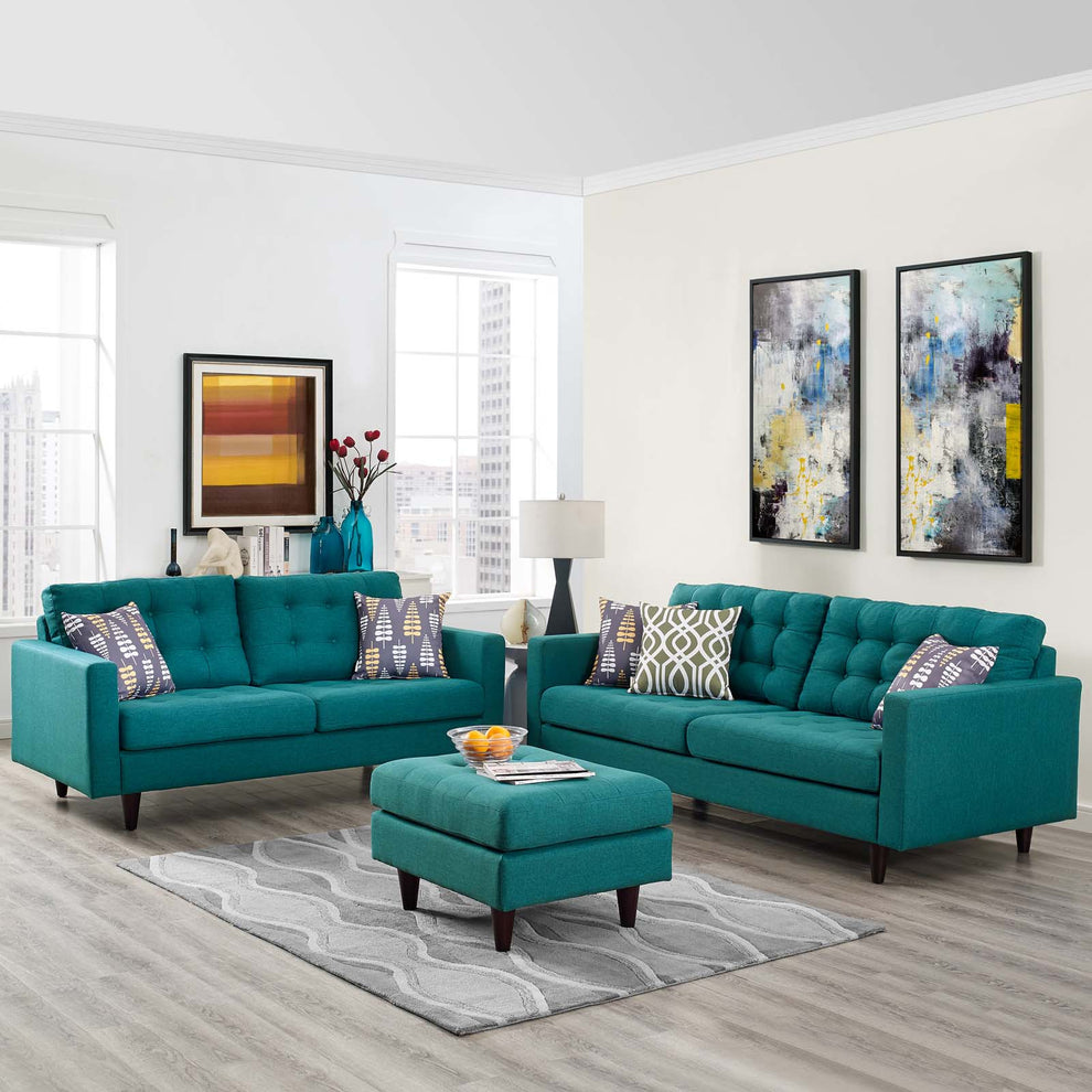 Modway Empress Sofa and Loveseat Set of 2 - EEI-3317 | Sofa Set | Modishstore - 7