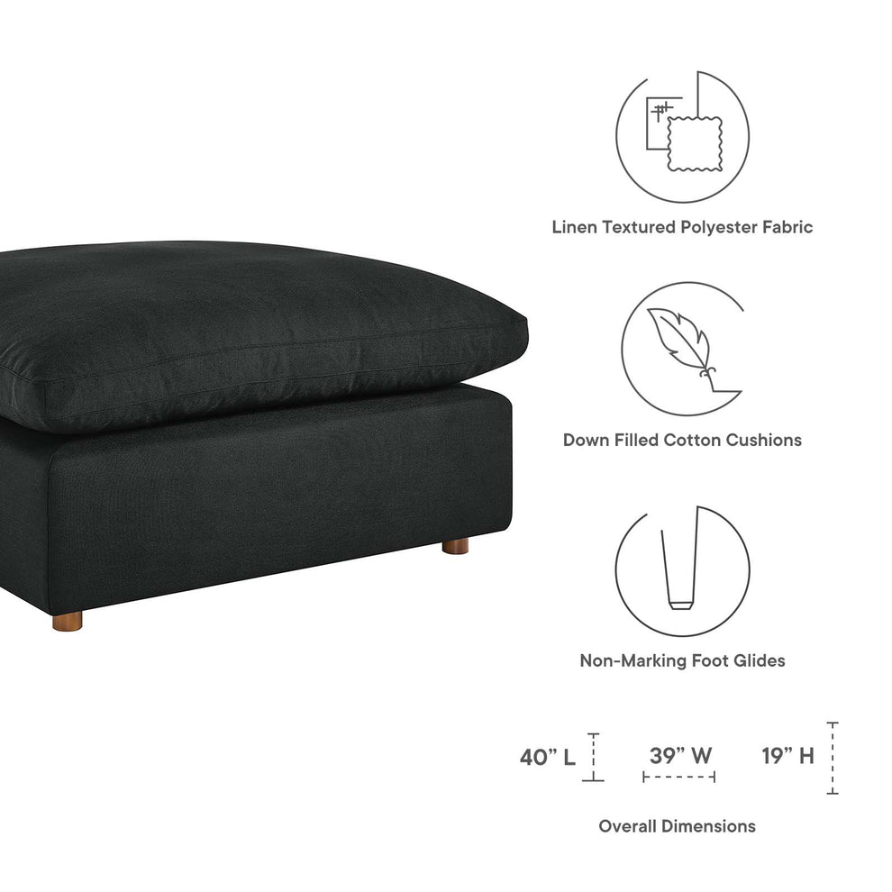 Modway Commix Down Filled Overstuffed Ottoman - EEI-3318 | Ottomans | Modishstore - 13