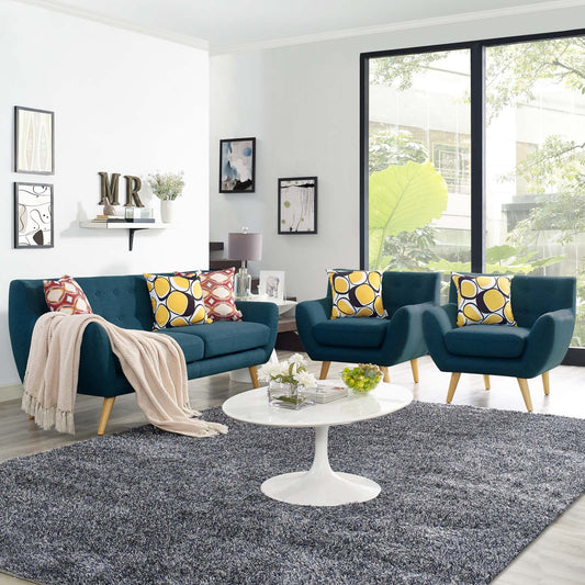 Modway Remark 3 Piece Living Room Set | Sofas | Modishstore-22