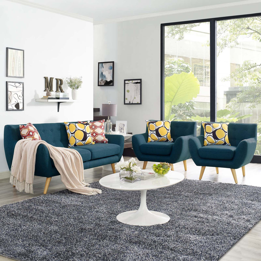 Modway Remark 3 Piece Living Room Set - EEI-3322 | Sofa Set | Modishstore - 1