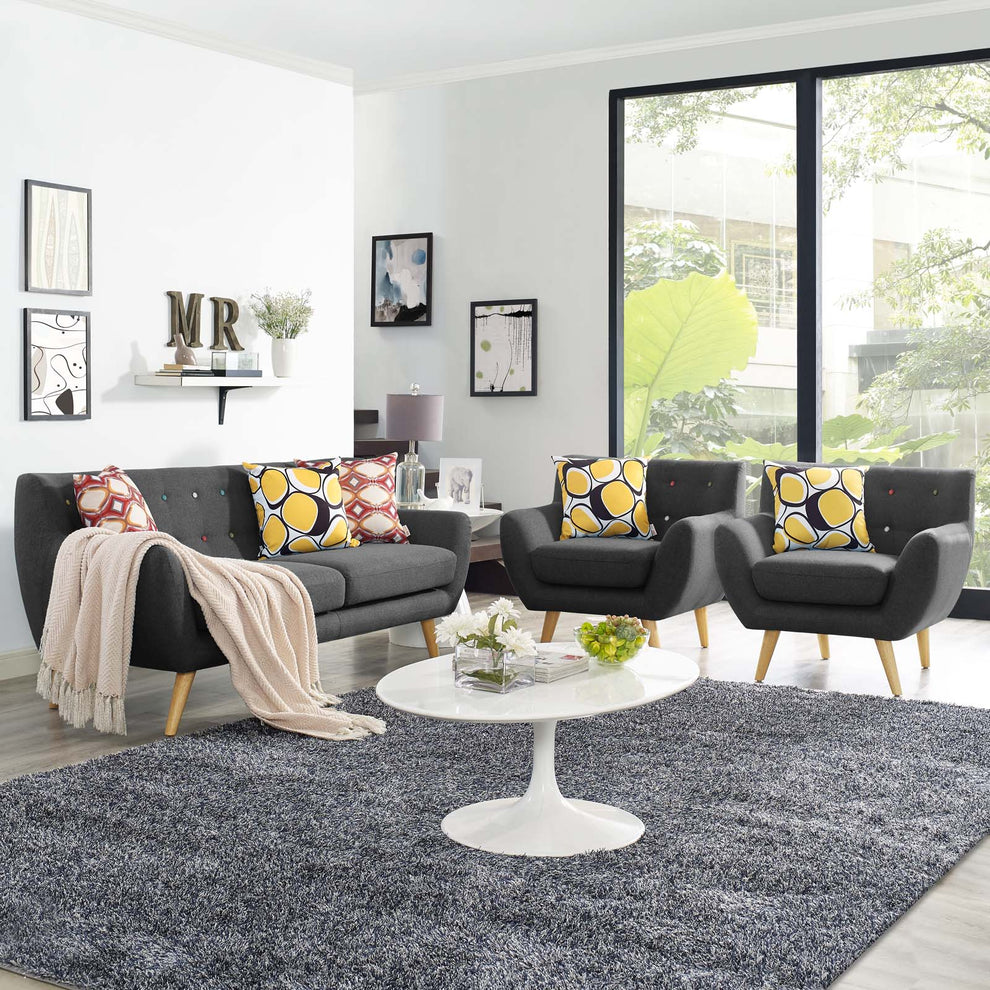 Modway Remark 3 Piece Living Room Set - EEI-3322 | Sofa Set | Modishstore - 32
