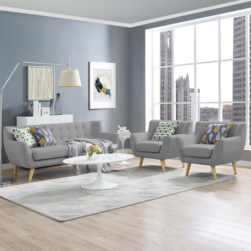 Modway Remark 3 Piece Living Room Set - EEI-3322 | Sofa Set | Modishstore - 30