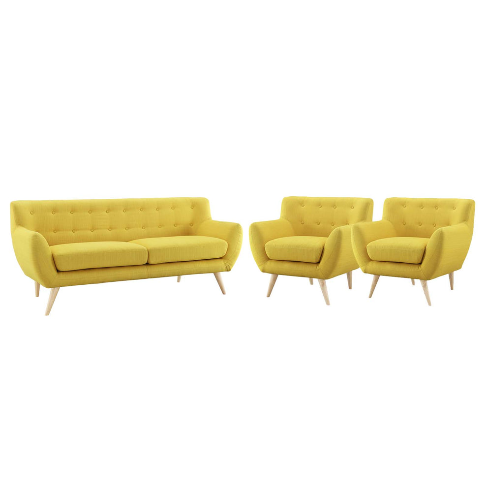 Modway Remark 3 Piece Living Room Set - EEI-3322 | Sofa Set | Modishstore - 15
