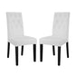 Modway Confer Dining Side Chair Vinyl Set of 2 - EEI-3323 | Dining Chairs | Modishstore - 6