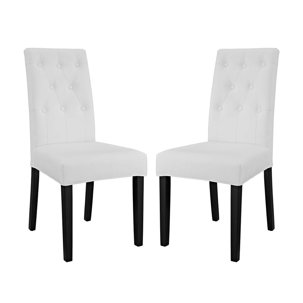 Modway Confer Dining Side Chair Vinyl Set of 2 - EEI-3323 | Dining Chairs | Modishstore - 6