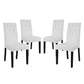 Modway Confer Dining Side Chair Vinyl Set of 4 | Dining Chairs | Modishstore-7