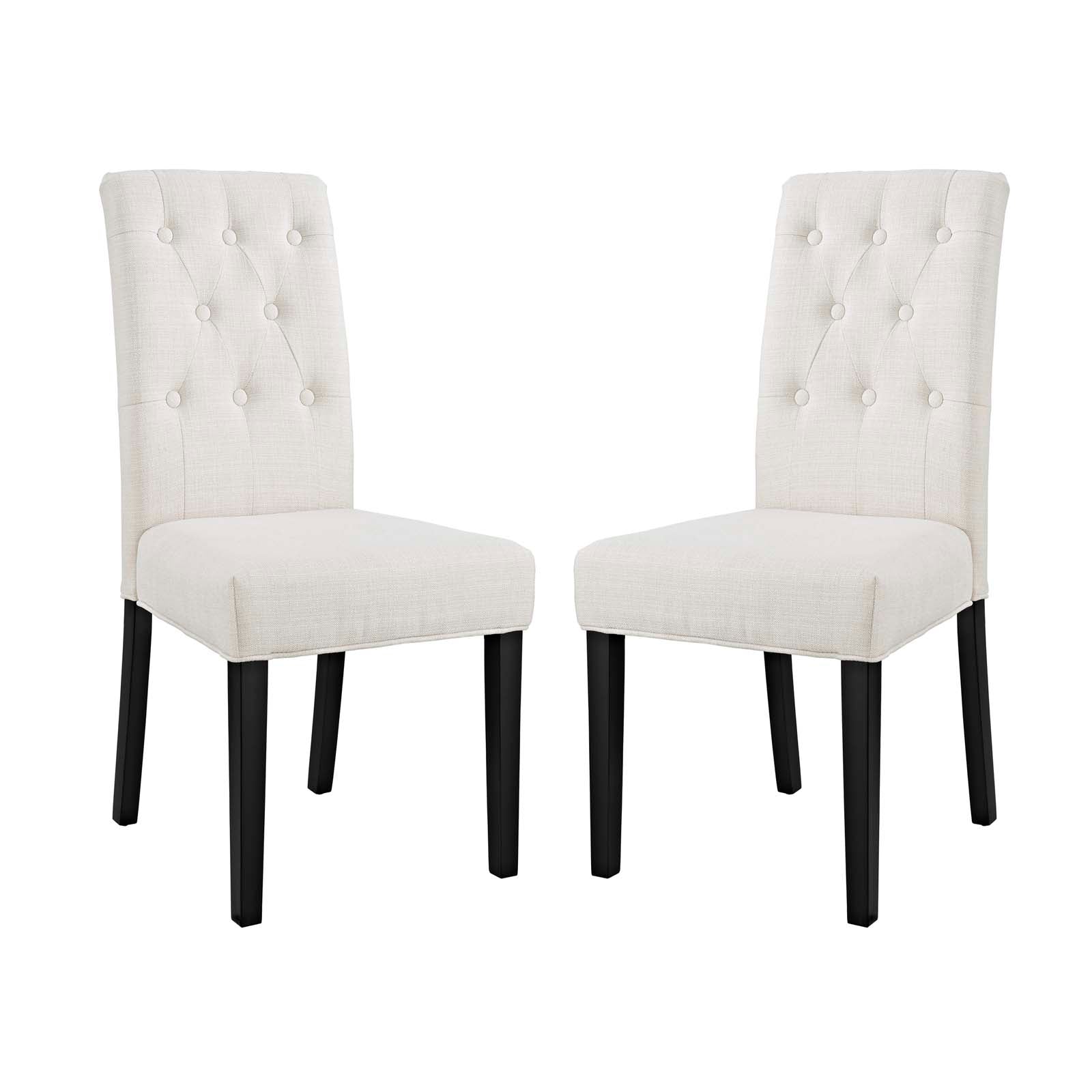 Modway Confer Dining Side Chair Fabric Set of 2 - EEI-3325 | Dining Chairs | Modishstore - 4
