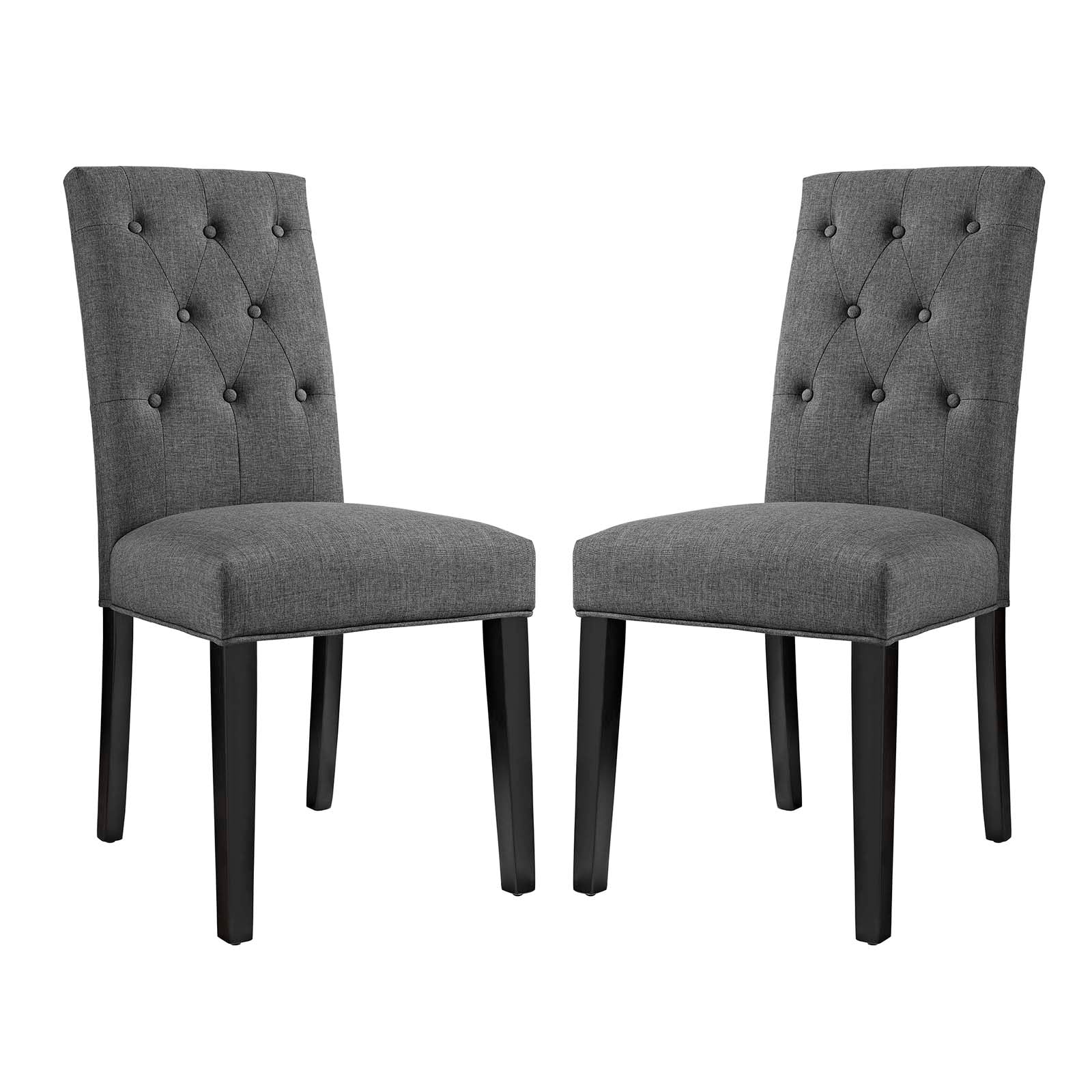 Modway Confer Dining Side Chair Fabric Set of 2 | Dining Chairs | Modishstore-8