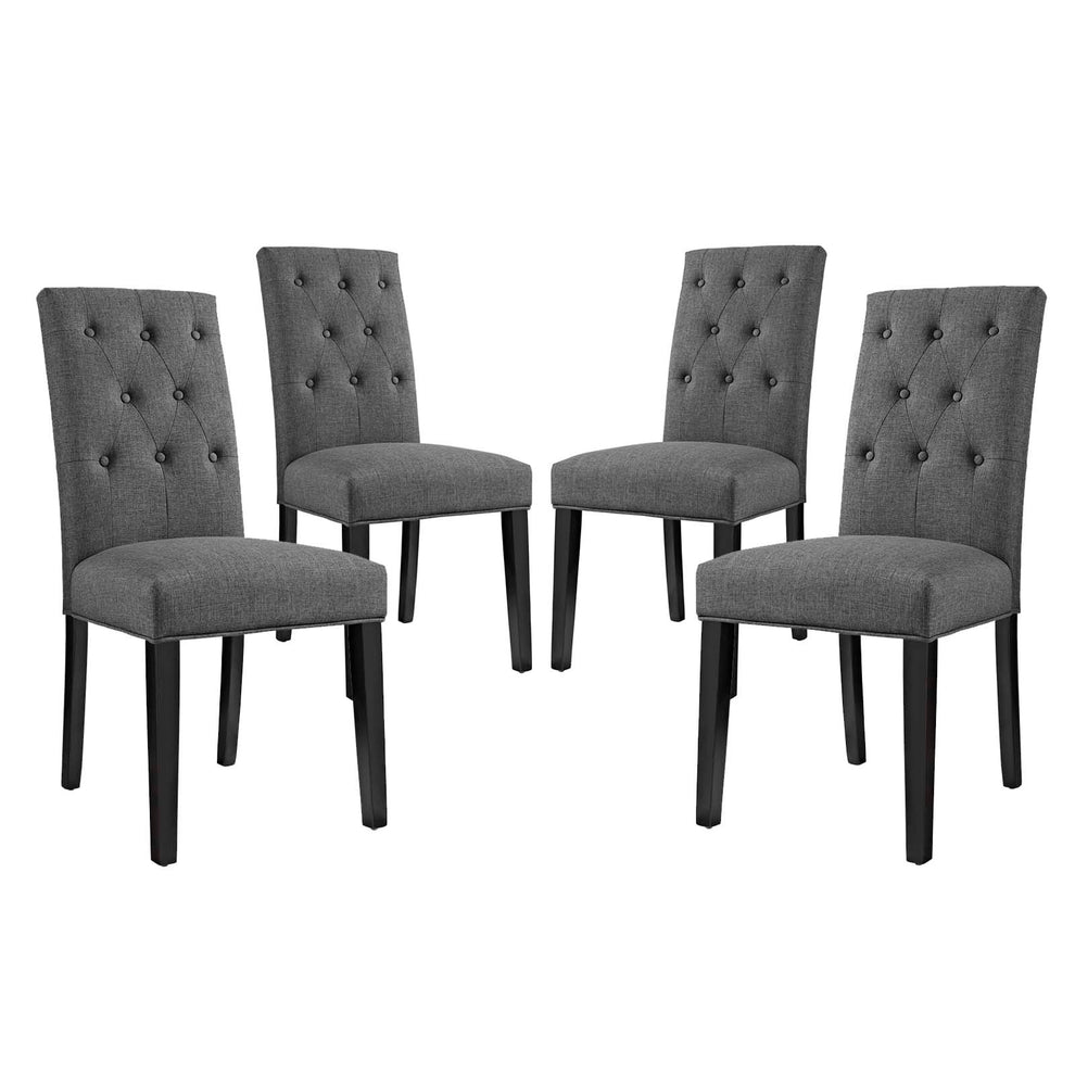 Modway Confer Dining Side Chair Fabric Set of 4 - EEI-3326 | Dining Chairs | Modishstore - 4