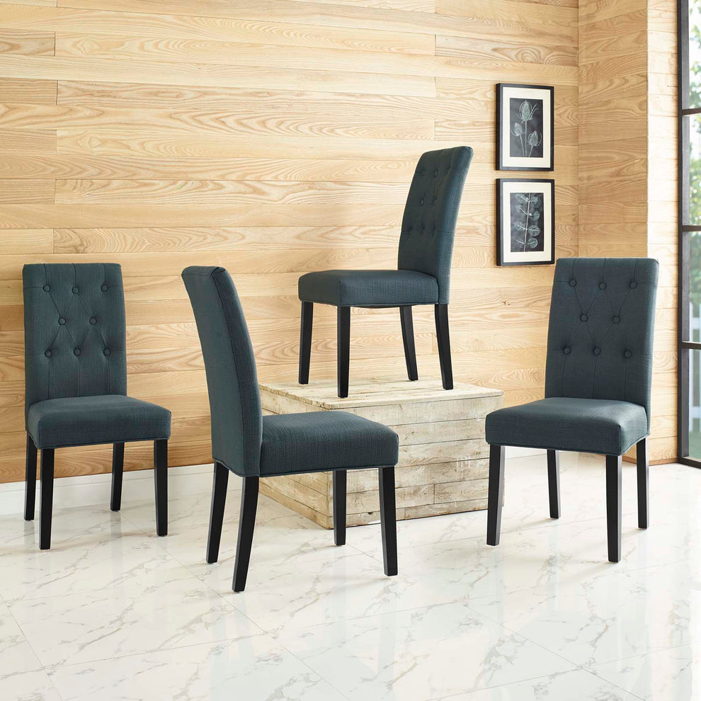 Modway Confer Dining Side Chair Fabric Set of 4 - EEI-3326 | Dining Chairs | Modishstore - 1