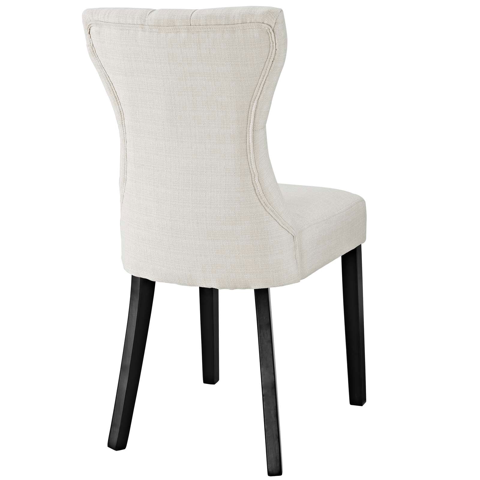 Modway Silhouette Dining Side Chairs Upholstered Fabric Set of 2 - EEI-3327 | Dining Chairs | Modishstore - 6