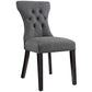 Modway Silhouette Dining Side Chairs Upholstered Fabric Set of 2 - EEI-3327 | Dining Chairs | Modishstore - 5