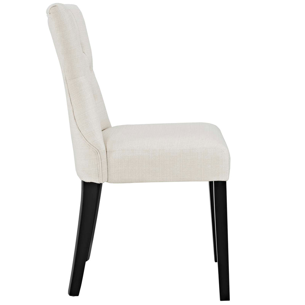 Modway Silhouette Dining Side Chairs Upholstered Fabric Set of 4 - EEI-3328 | Dining Chairs | Modishstore - 3