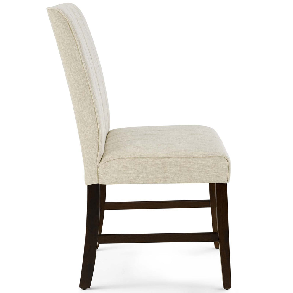 Modway Motivate Channel Tufted Upholstered Fabric Dining Chair Set of 2 - EEI-3333 | Dining Chairs | Modishstore - 6