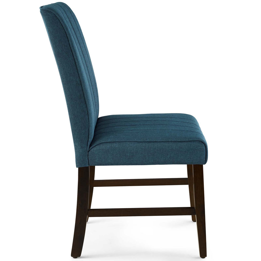 Modway Motivate Channel Tufted Upholstered Fabric Dining Chair Set of 2 - EEI-3333 | Dining Chairs | Modishstore - 14