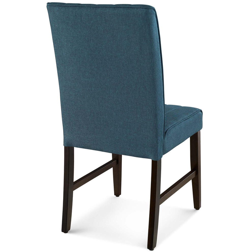 Modway Motivate Channel Tufted Upholstered Fabric Dining Chair Set of 2 - EEI-3333 | Dining Chairs | Modishstore - 13