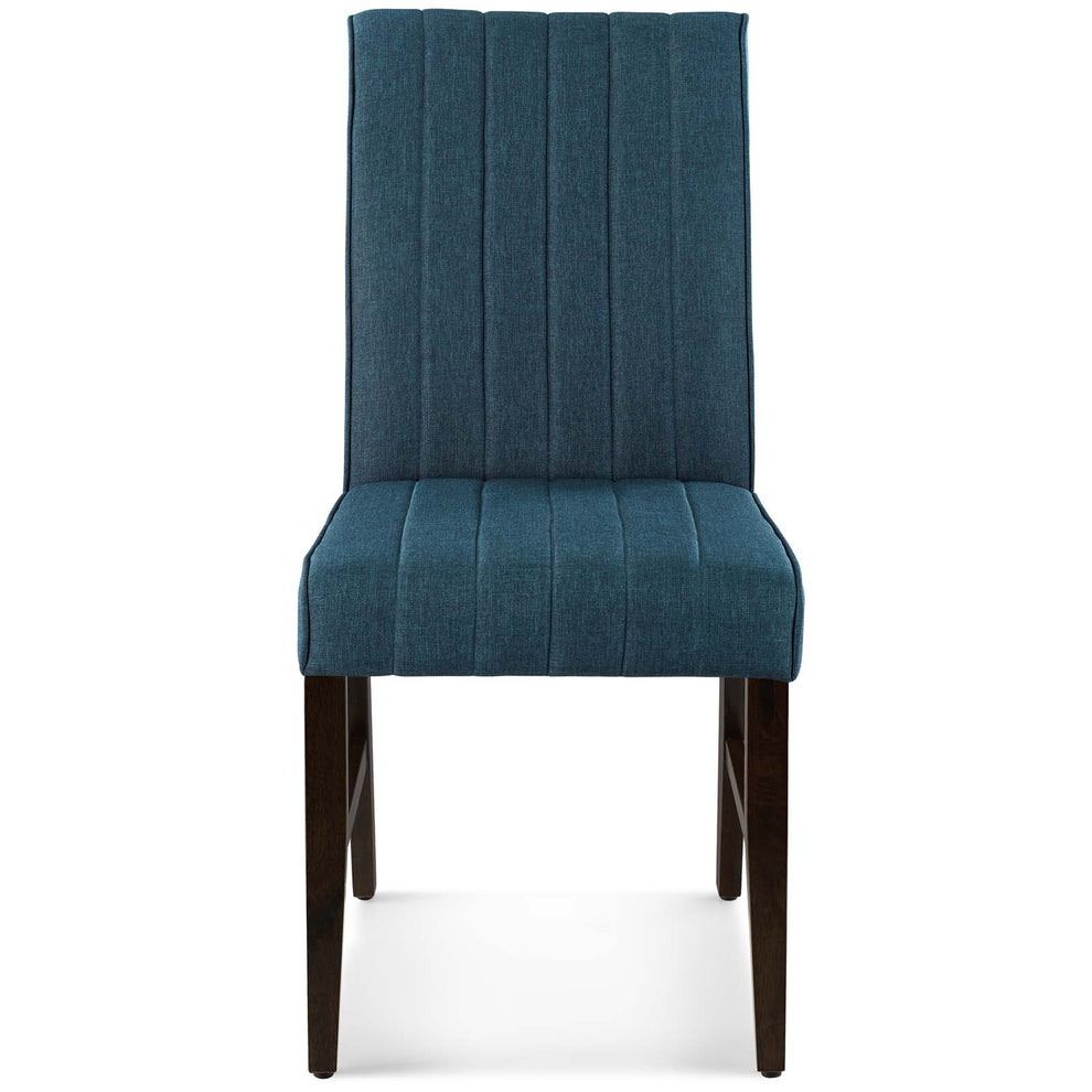 Modway Motivate Channel Tufted Upholstered Fabric Dining Chair Set of 2 - EEI-3333 | Dining Chairs | Modishstore - 12