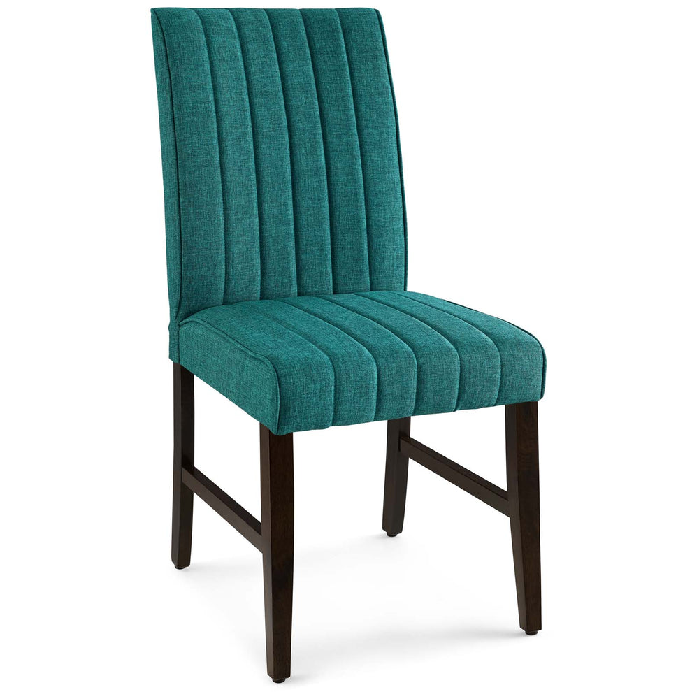 Modway Motivate Channel Tufted Upholstered Fabric Dining Chair Set of 2 - EEI-3333 | Dining Chairs | Modishstore - 19