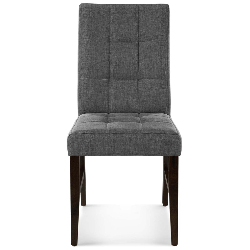 Modway Promulgate Biscuit Tufted Upholstered Fabric Dining Chair Set of 2 - EEI-3335 | Dining Chairs | Modishstore - 12