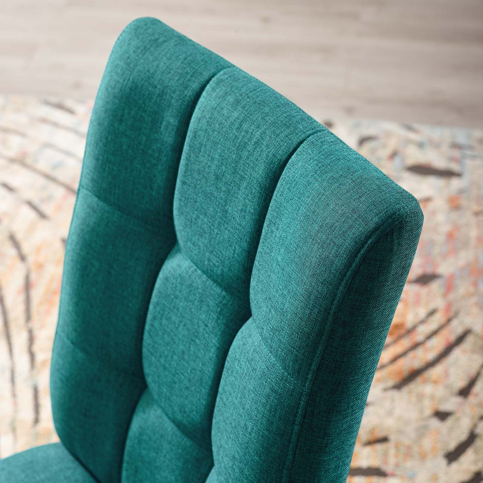 Modway Promulgate Biscuit Tufted Upholstered Fabric Dining Chair Set of 2 - EEI-3335 | Dining Chairs | Modishstore - 19