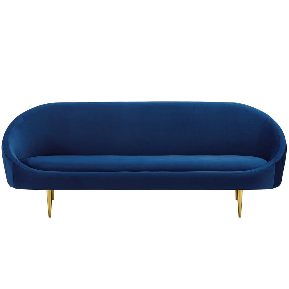 Modway Sublime Vertical Curve Back Performance Velvet Sofa - EEI-3349 | Sofas | Modishstore - 8