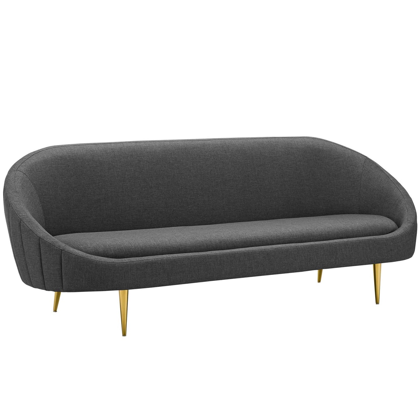 Modway Sublime Vertical Curve Back Fabric Sofa - EEI-3350 | Sofas | Modishstore - 7