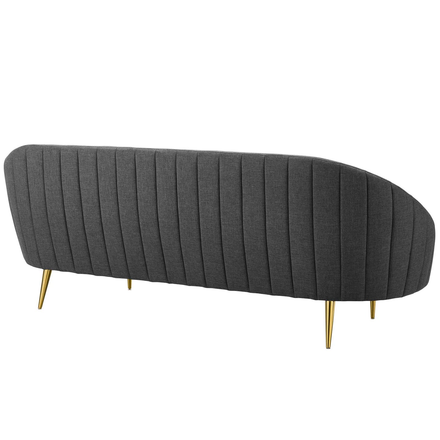 Modway Sublime Vertical Curve Back Fabric Sofa - EEI-3350 | Sofas | Modishstore - 6