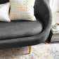 Modway Sublime Vertical Curve Back Fabric Sofa - EEI-3350 | Sofas | Modishstore - 4