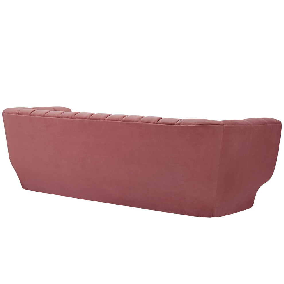 Modway Entertain Vertical Channel Tufted Performance Velvet Sofa - EEI-3351 | Sofas | Modishstore - 10