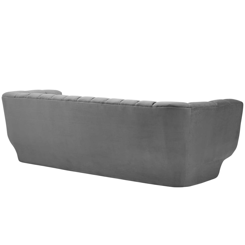 Modway Entertain Vertical Channel Tufted Performance Velvet Sofa - EEI-3351 | Sofas | Modishstore - 22