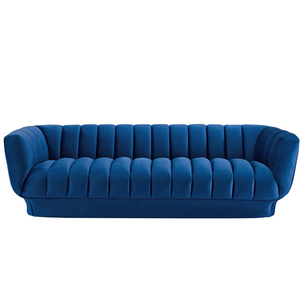 Modway Entertain Vertical Channel Tufted Performance Velvet Sofa - EEI-3351 | Sofas | Modishstore - 6